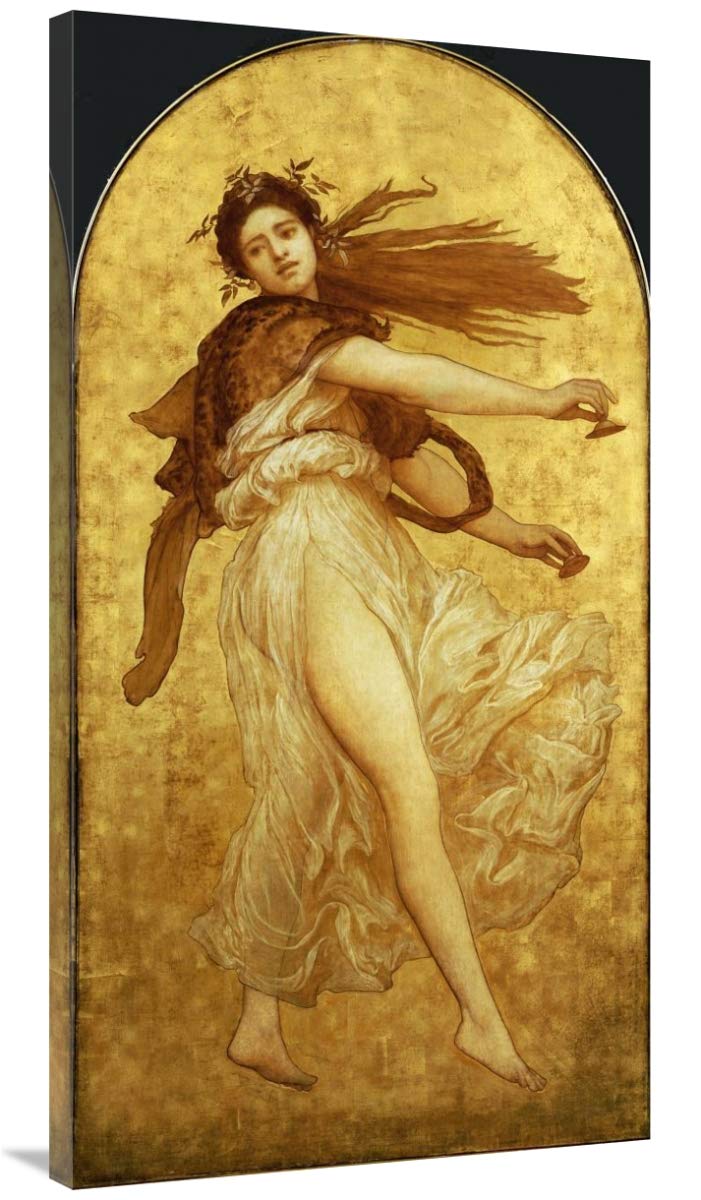 44 in. The Dance of The Cymbalists Art Print by Lord Frederick Leighton - Classic Victorian Wall Decor for Living Room, Bedroom & Office