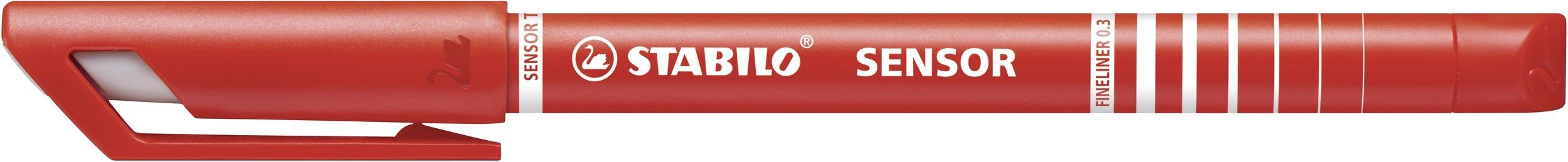 STABILO Sensor Fineliner Pen - Fine Point Red Ink (189/40) - Perfect for Journaling, Note Taking & Art Projects