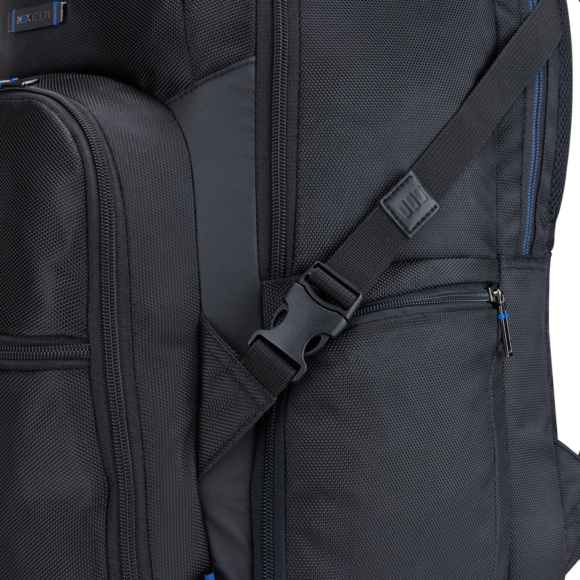 Nextech Professional Business Backpack for Men & Women - Durable Laptop Backpack with USB Charging Port - Perfect for Office, Travel, and Commuting