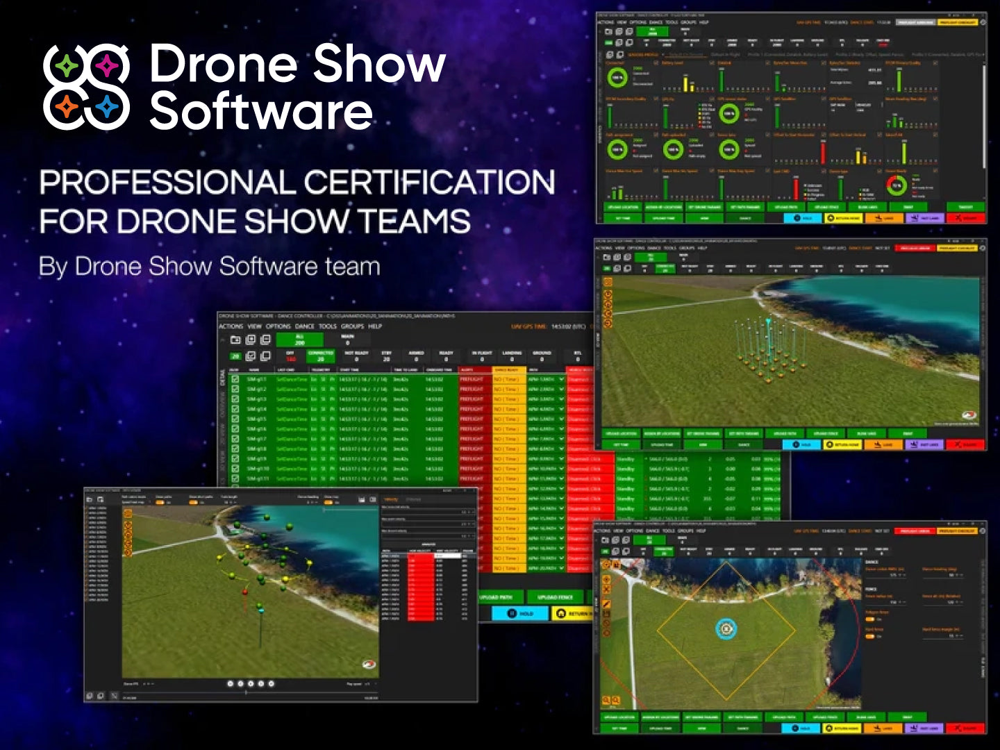 FAA-Certified Drone Show Team Training & Certification Program | Professional UAV Light Display Services for Events & Performances
