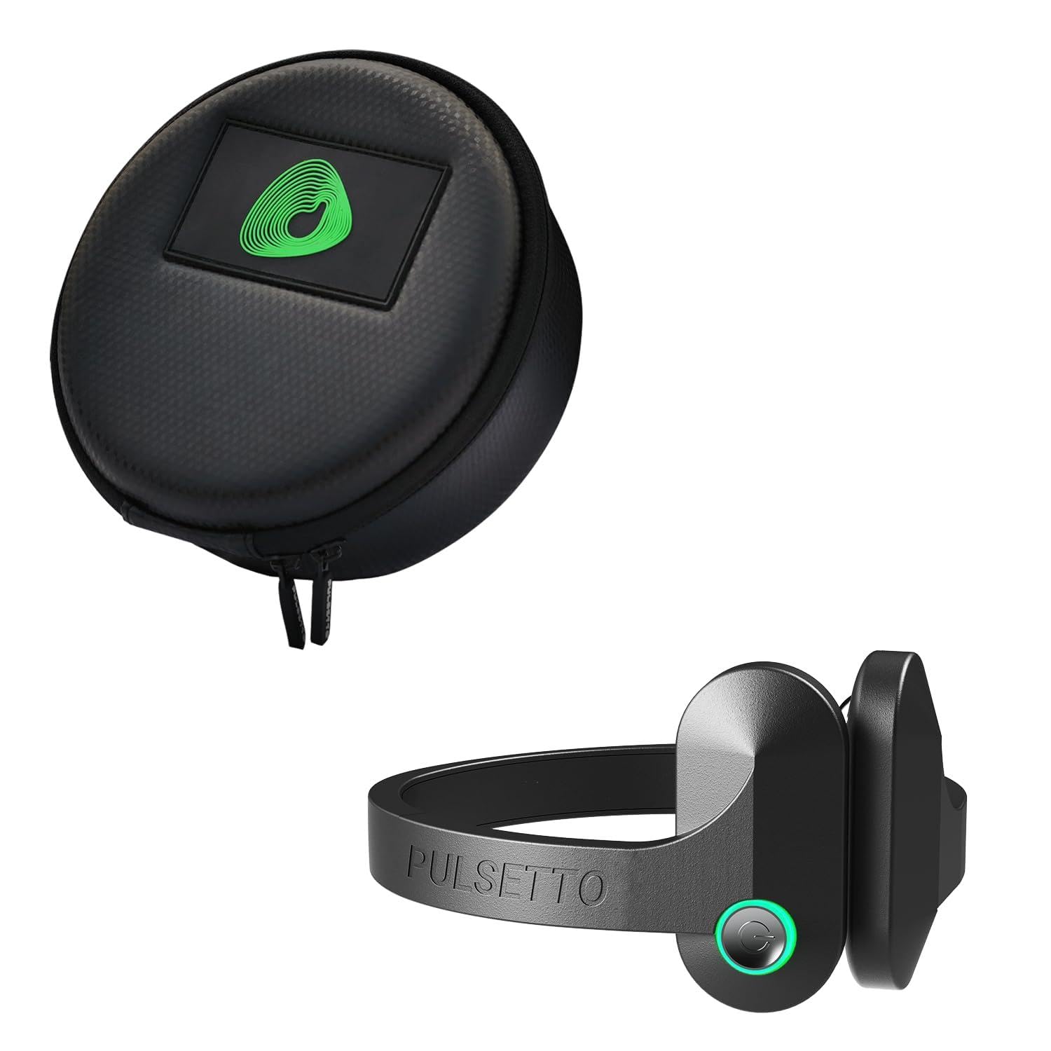 Vagus Nerve Stimulator with Hardshell Travel Case | Burnout Recovery & Rejuvenation Device | Patented Neuro Wearable for Sleep & Long-Term Wellness | Perfect for Stress Relief, Meditation, and Travel Relaxation