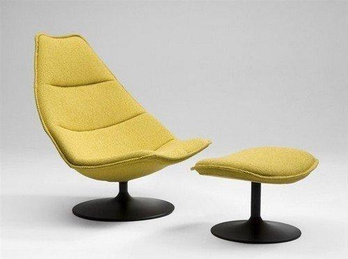 F584 Lounge Chair by Artifort - Modern Mid-Century Design, Ergonomic Comfort for Living Room, Office & Lounge Areas - Perfect for Relaxing, Reading & Entertaining
