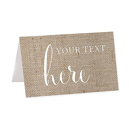Burlap Custom