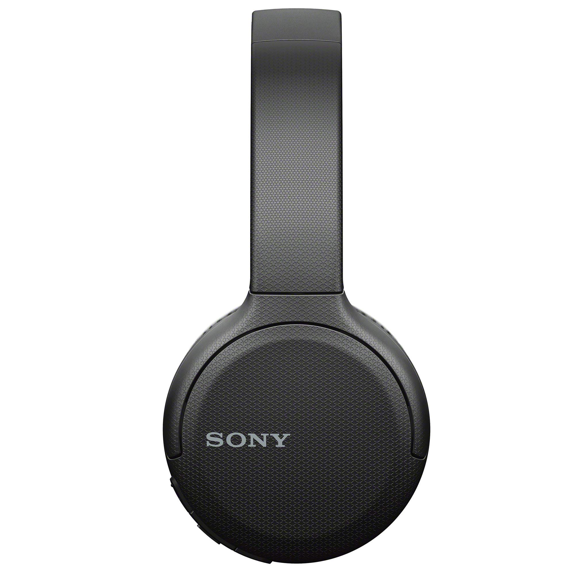 Sony WH-CH510 Wireless On-Ear Bluetooth Headphones (Black) with USB Dongle Adapter - Noise Cancelling Headset for Music, Gaming & Work - 2-Piece Bundle for PC, Laptop & Mobile Devices