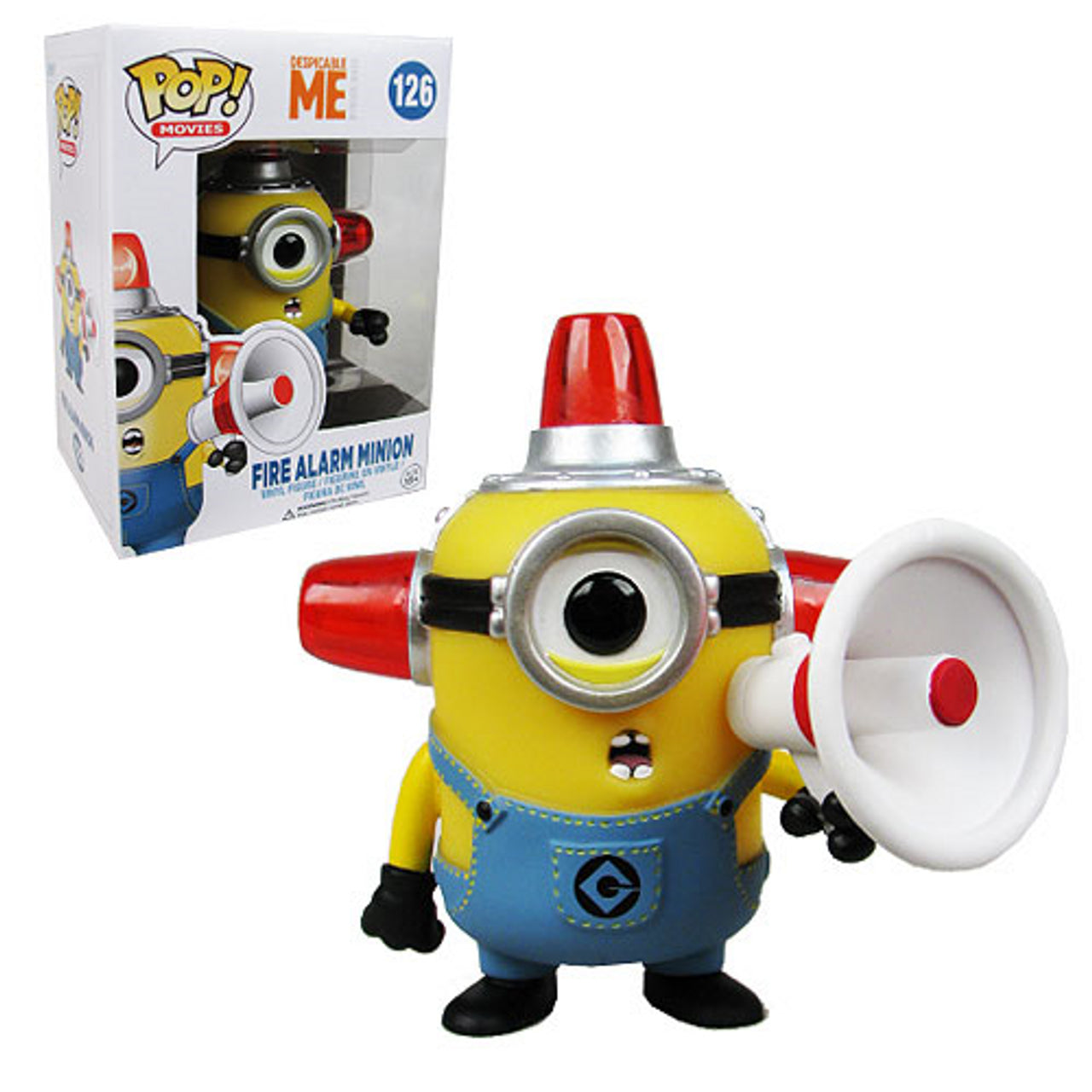 Despicable Me Minion Fire Alarm #126 - Fun Collectible for Kids & Fans - Perfect for Home, Office, or Party Decor