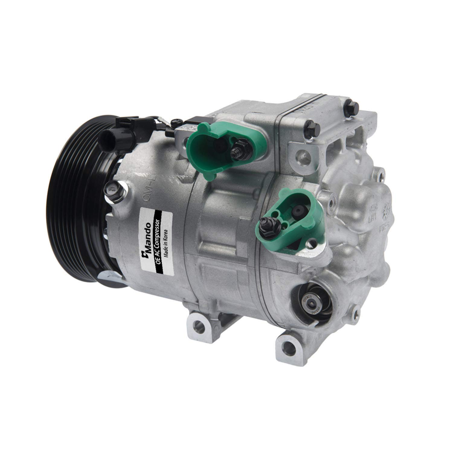 Original Equipment Mando 10A1093 AC Compressor with Clutch - Pre-Filled Oil | Compatible with [Vehicle Models] | Perfect for Car AC Repair & Replacement