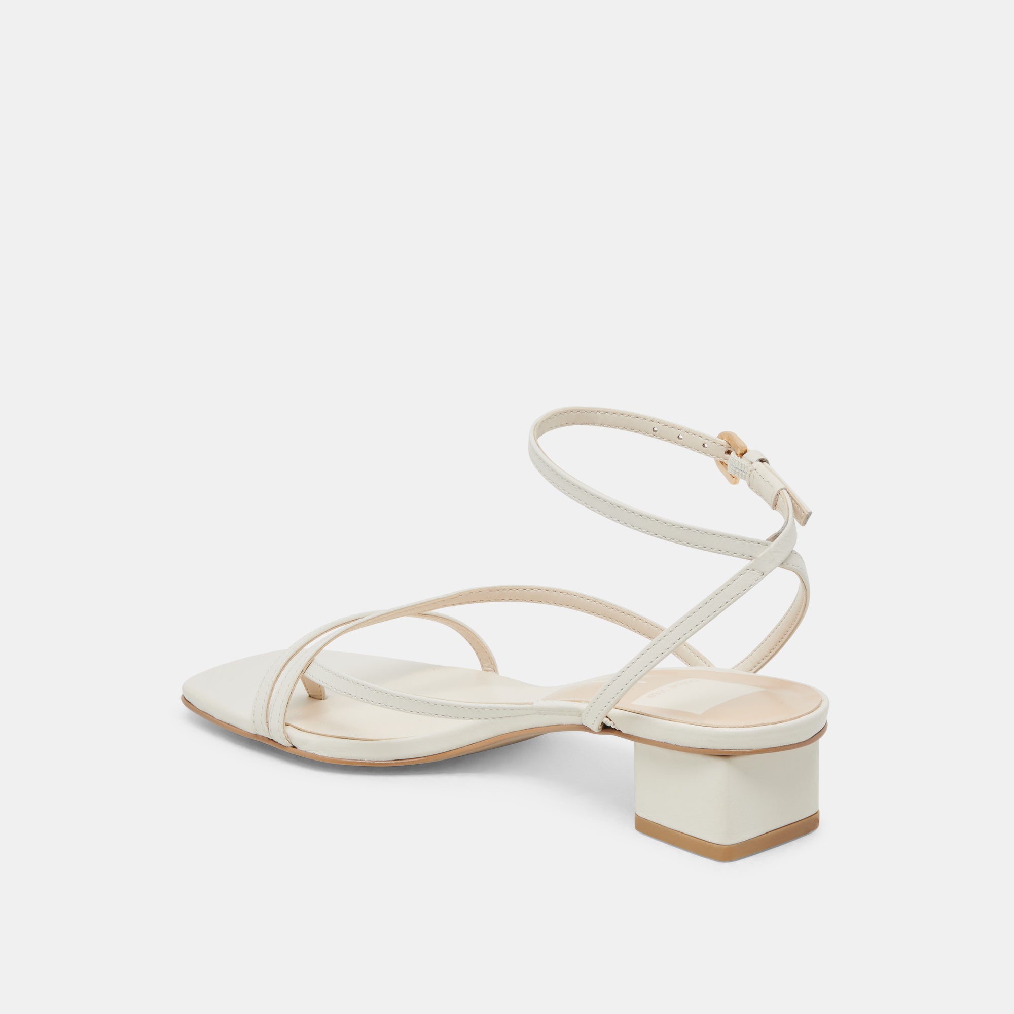KARLOS Leather Sandals for Women - Comfortable Bone Color Strappy Sandals | Perfect for Beach, Vacation, and Summer Outfits