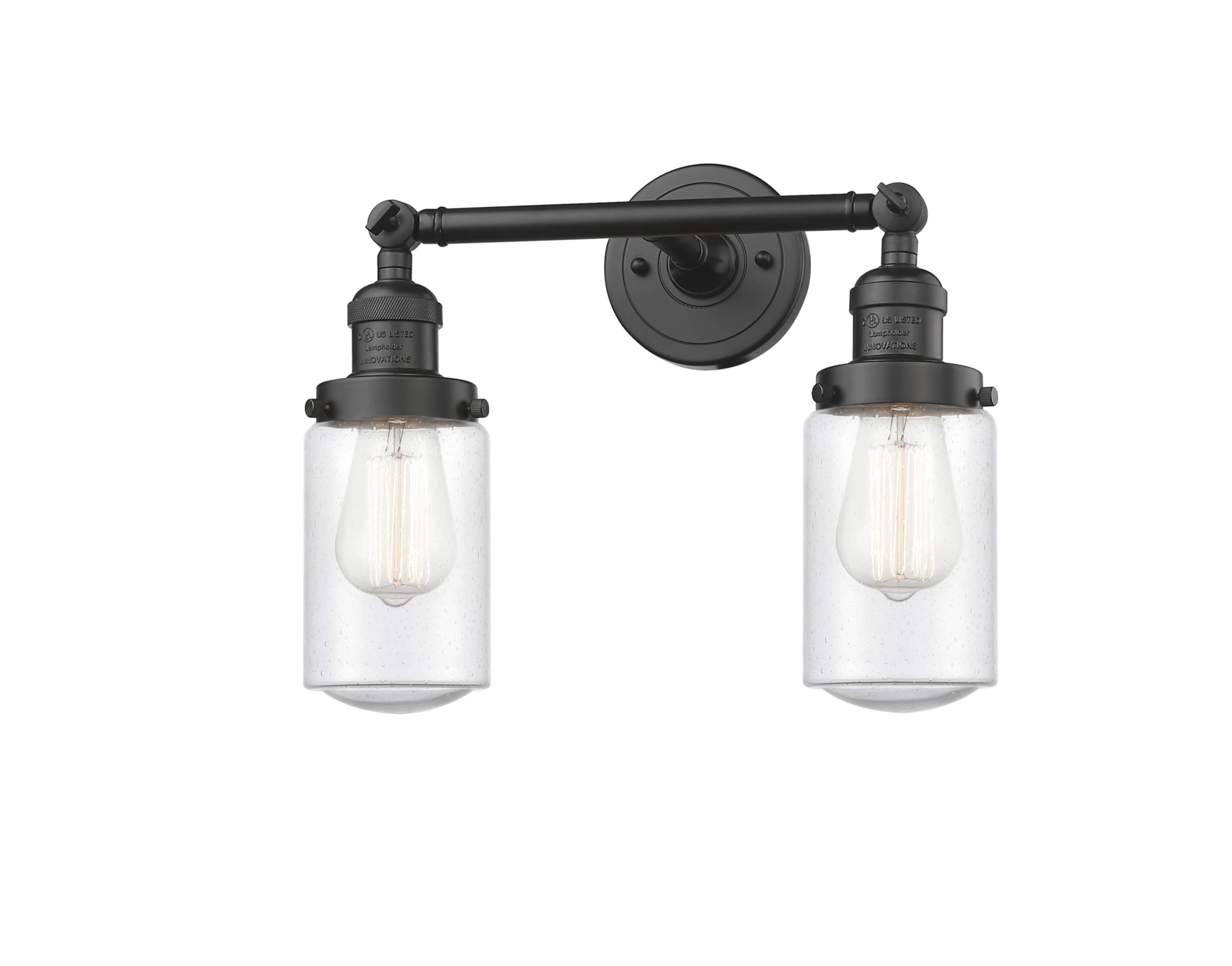 Franklin Restoration Collection Dover 2 Bath Vanity Light in Oil Rubbed Bronze - Elegant Bathroom Lighting Fixture for Modern & Traditional Home Decor | Perfect for Bathroom Renovation & Spa-Style Makeovers