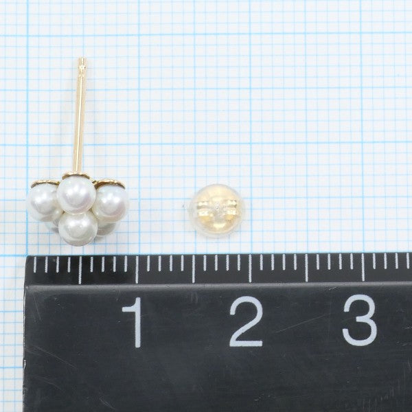 18K Yellow Gold Pearl Earrings for Women - Elegant & Timeless Jewelry Gift for Weddings, Parties & Special Occasions