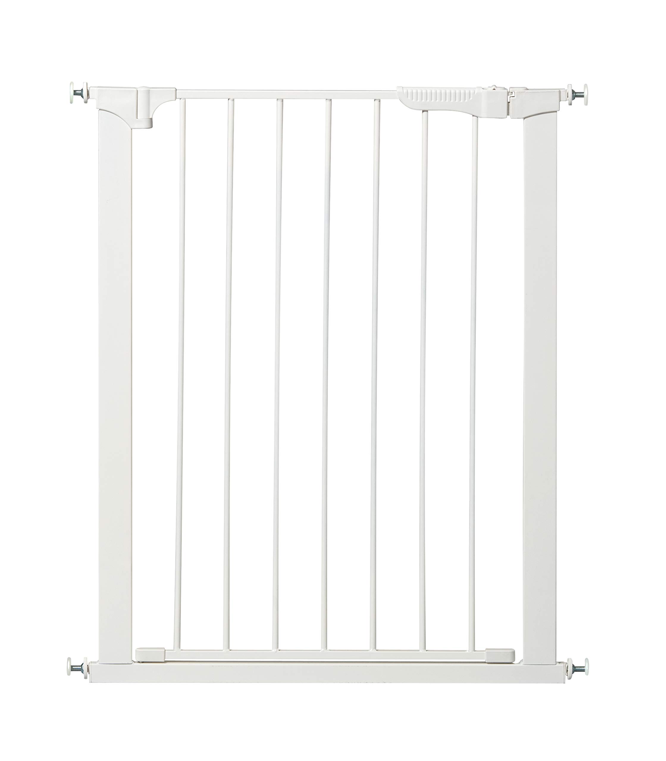 KidCO Tall and Wide Auto Close Safety Gate for Babies and Pets - White | Perfect for Stairs, Doorways & Hallways (Childproof Home Solution)