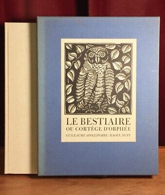 Le Bestiaire ou Cortege D'Orphee - Vintage French Poetry Book | Classic Literature Collection | Perfect for Book Lovers & Poetry Enthusiasts