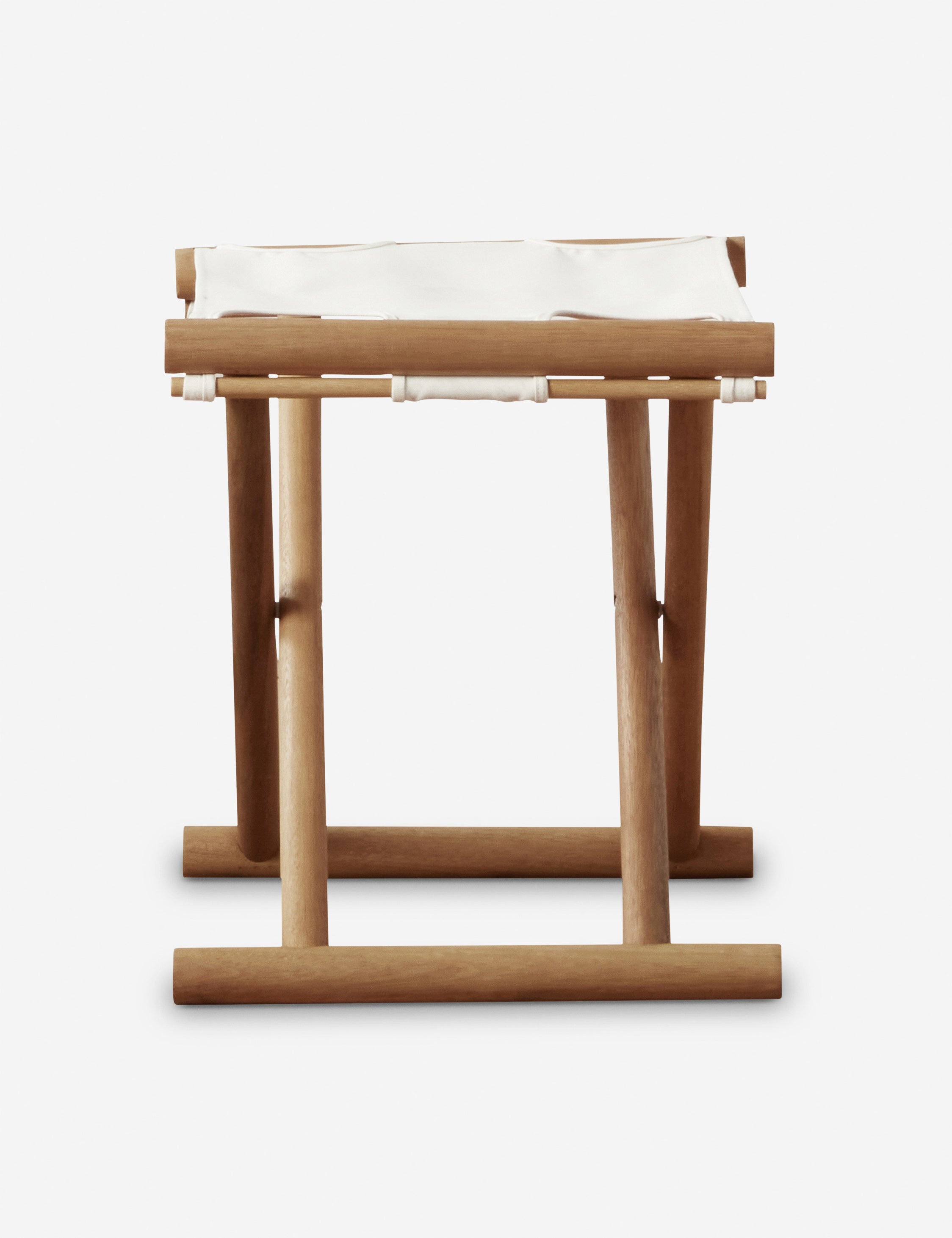 Gambel Indoor Outdoor Stool - Lightweight Portable Folding Stool for Camping, Picnics, Beach, and Home Use