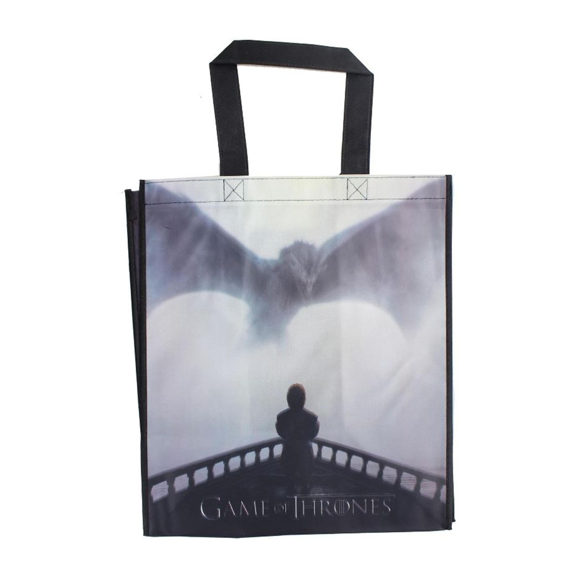 Game of Thrones Tyrion Lannister Reusable Grocery Tote Bag - Eco-Friendly Shopping Bag for Fans, Groceries, Books & Daily Use