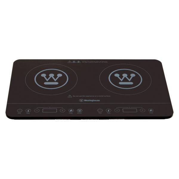 Portable Twin Induction Cooktop WHIC02K - 2 Burner Electric Stove for Fast Cooking | Perfect for Home, Kitchen, RV & Outdoor Use
