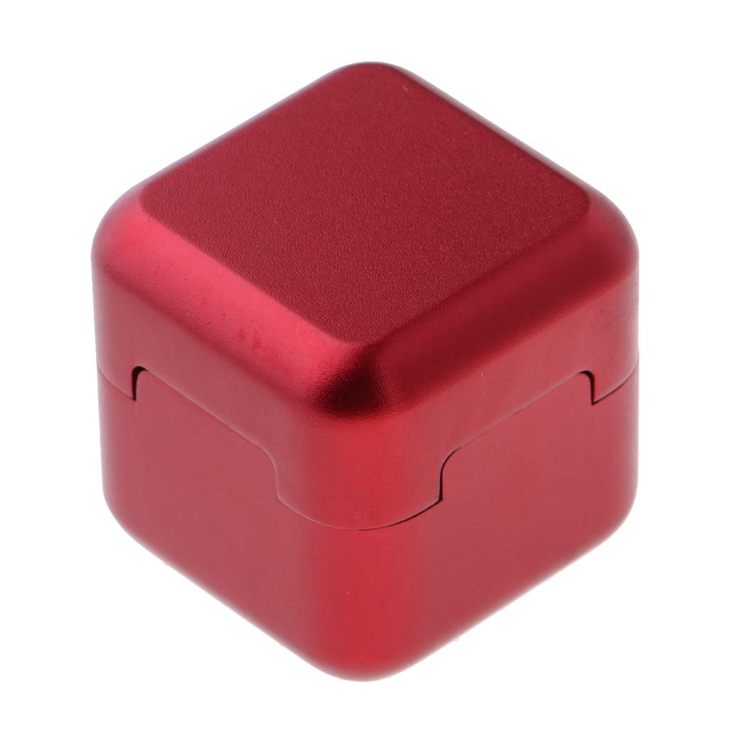 Premium Pool Snooker Cue Chalk Holder - Durable Billiards Accessory for Teachers & Players - Red - Perfect for Pool Halls, Game Rooms & Professional Tournaments