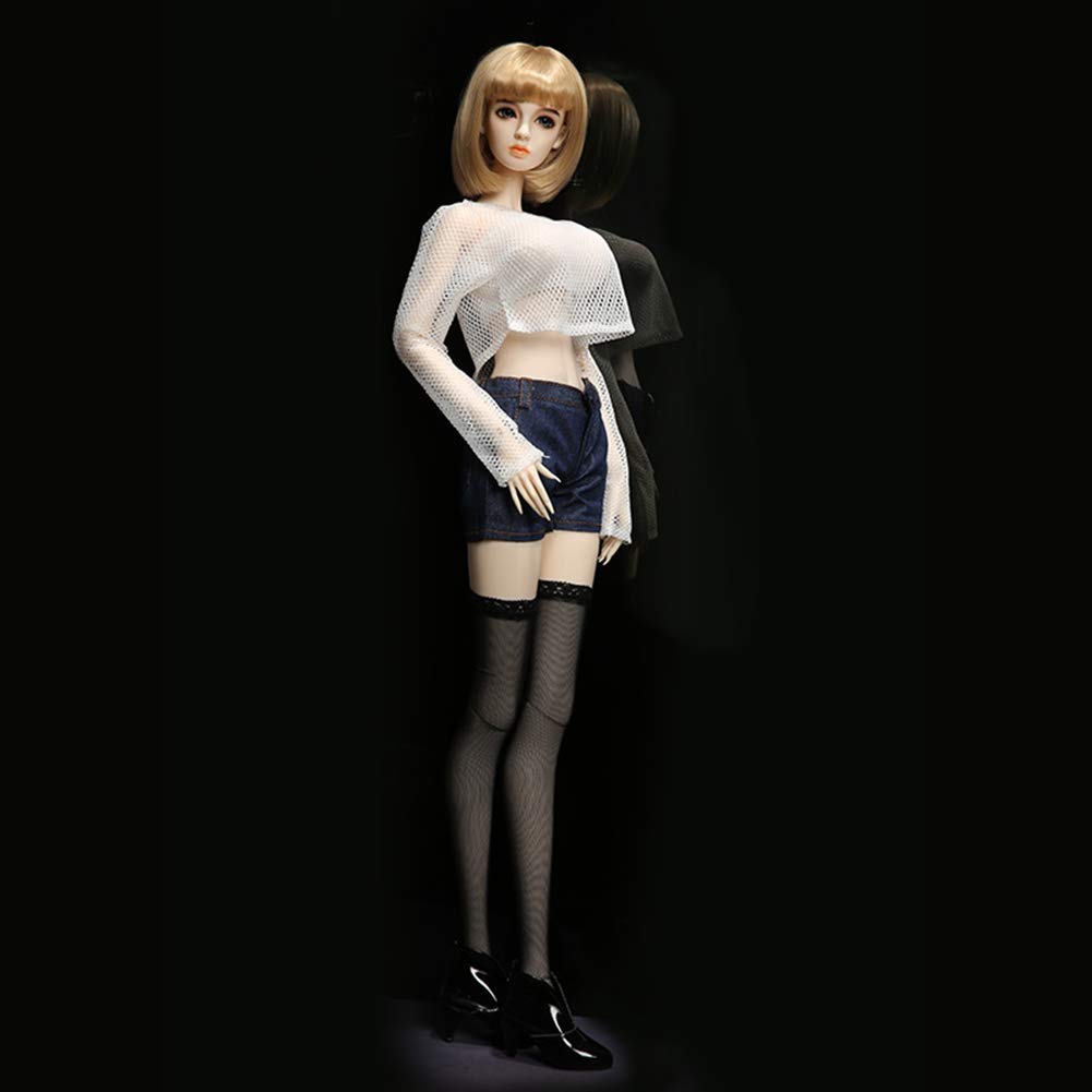 Stylish 1/3 BJD Doll with Mesh Top & Shorts Outfit - Full Jointed Collectible Doll for Kids 6+ | Perfect Birthday Gift, Wedding Present for Boys & Girls | Great for Role Play, Display & Collection (G440-55138)