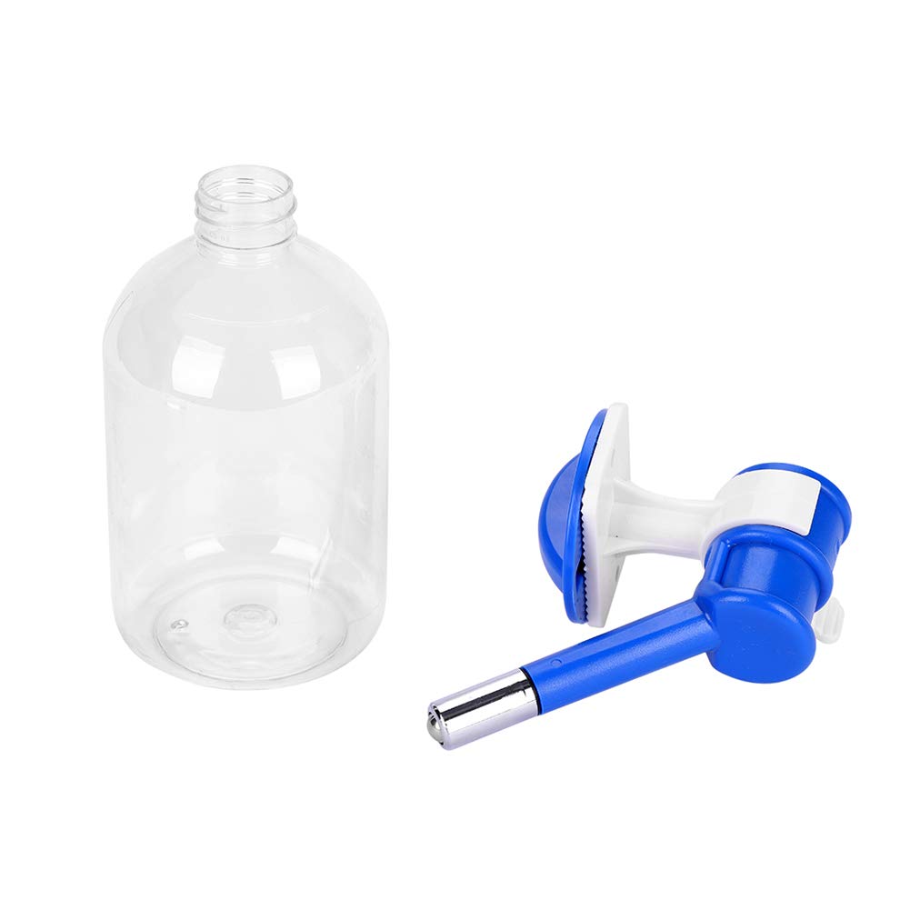 **500ml/17oz No-Drip Hanging Pet Water Bottle - Automatic Dog Kennel Cage Water Dispenser for Puppies & Small Animals | Leak-Proof, Durable & Easy to Use for Travel, Crate Training & Daily Hydration**