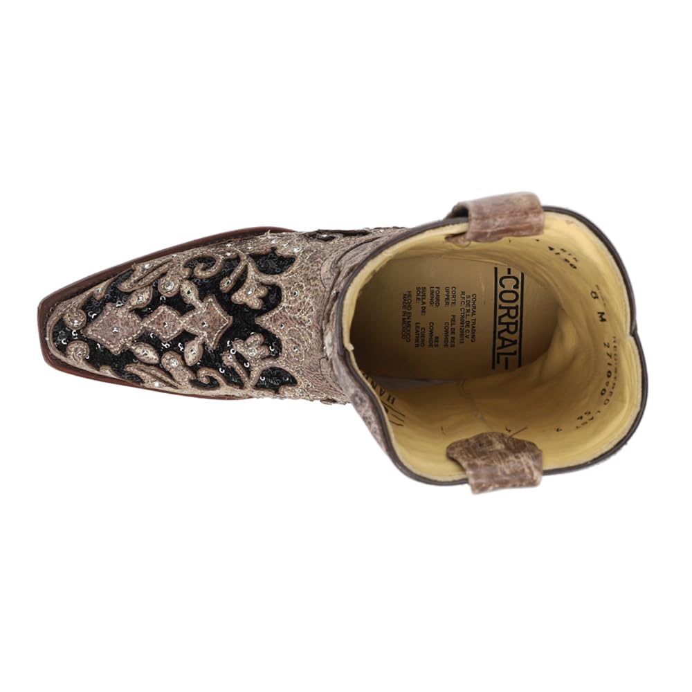 Women's Corral A3550 Cowboy Boots - Stylish Western Boots for Riding, Dancing & Everyday Wear