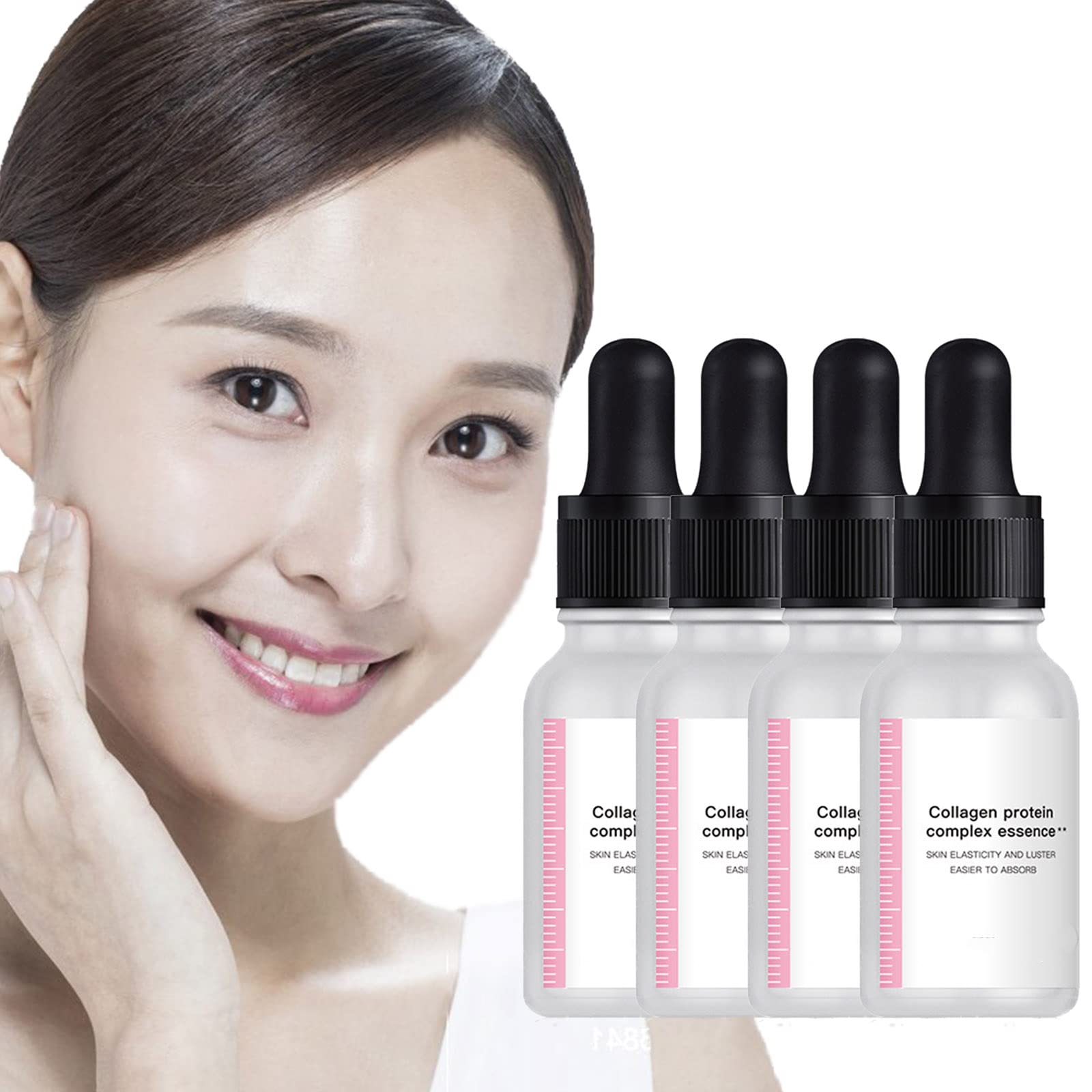 2022 New Sheep Placenta Collagen Serum & Blemish Skin Corrector Set (4pcs) - Anti-Aging Face Treatment for Dark Spots, Wrinkles & Acne Scars | Perfect for Night Routine & Daily Skincare Regimen