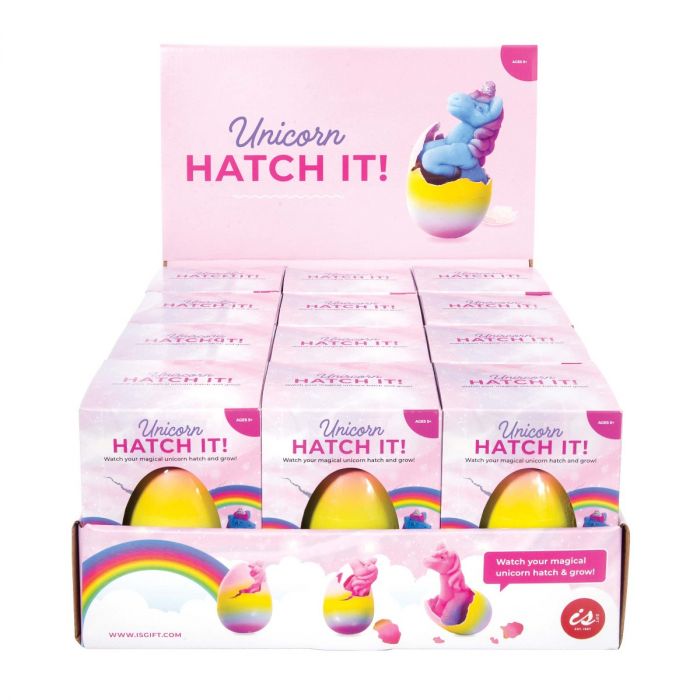 Hatch It! Unicorn Egg Surprise Toy - Magical Unicorn Egg Growing Kit for Kids - Fun DIY Science Experiment & Party Favor - Perfect for Easter, Birthdays & Playtime