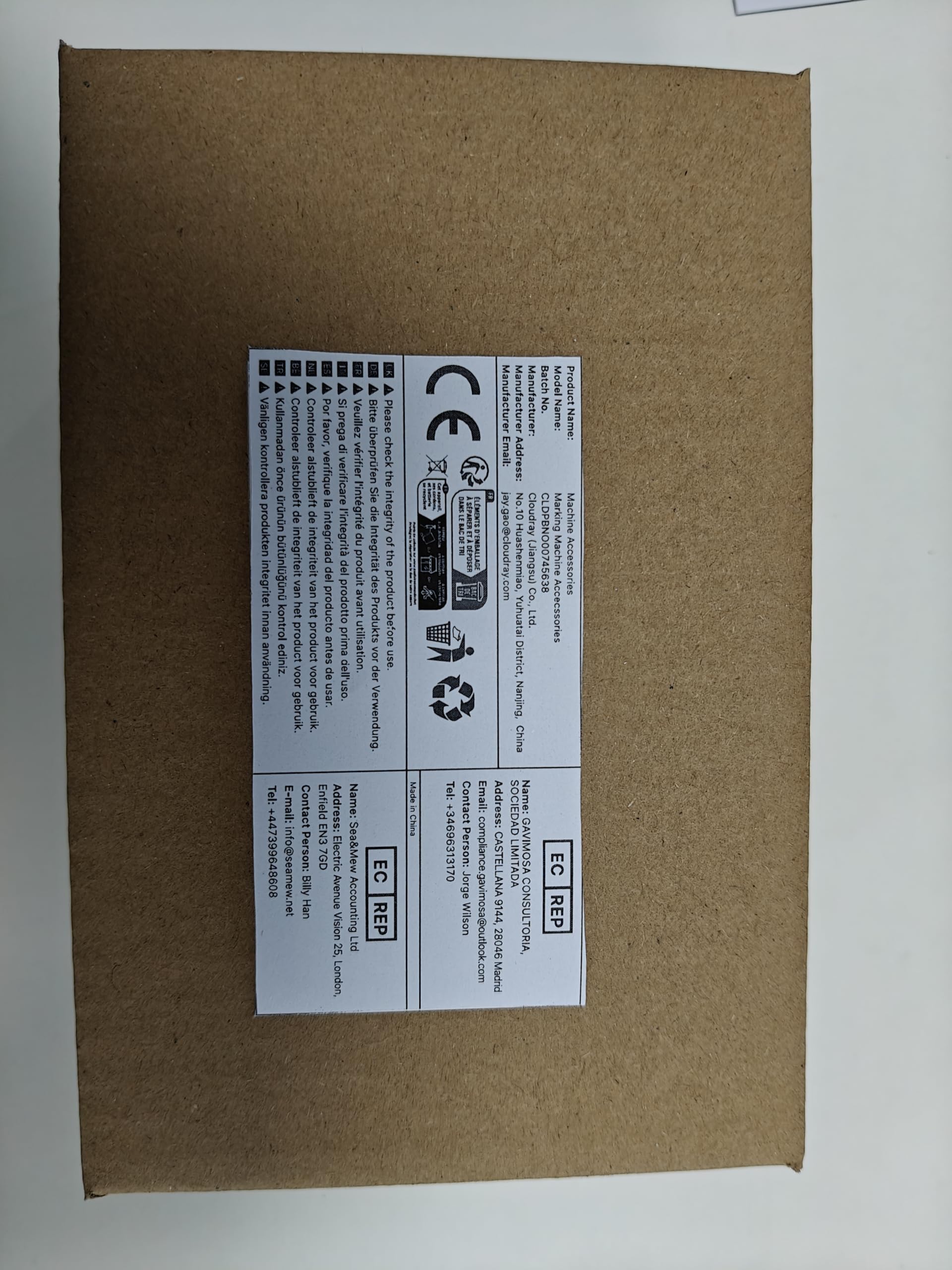 Cloudray F-Theta Fiber Laser Scan Lens 110x110mm FL160mm M85 for 1064nm Laser Engraving & Cutting Machine - Perfect for Metal, Wood, and Acrylic Processing