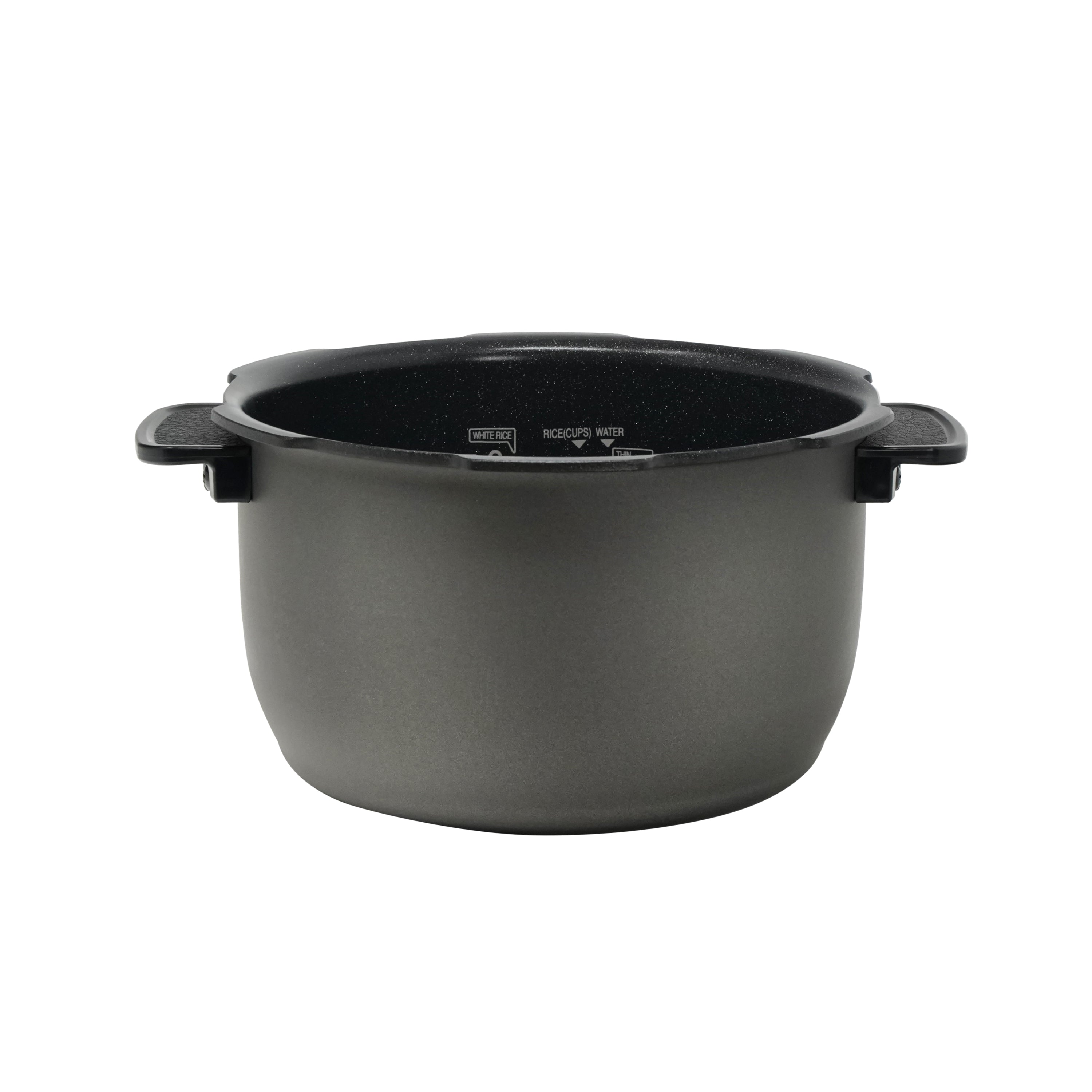 Certified Refurbished HP Twin Pressure Rice Cooker 6 Cup (CRP-ST0609F) - Perfect for Home, Dorm, & Small Kitchens | Fast Cooking & Energy Efficient