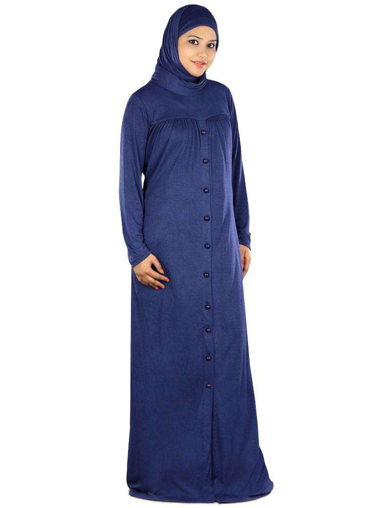 Elegant Iram Jersey Abaya - Modest Muslim Dress for Women - Perfect for Prayer, Eid, and Everyday Wear