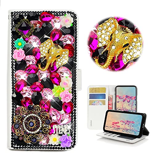 Black, Elephant Pretty Jewelry Floral