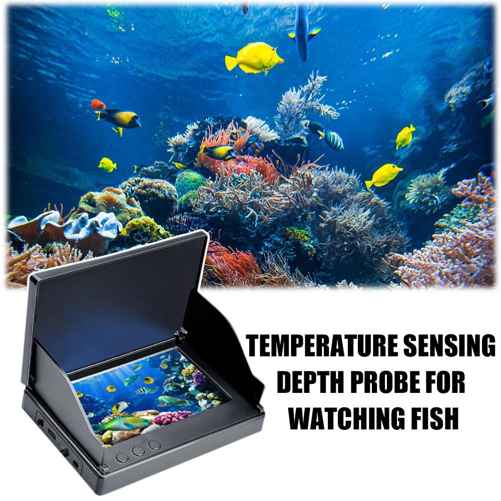 Colitt Underwater Fishing Camera with Night Vision & 220° View - Perfect for Night Fishing & Ice Fishing