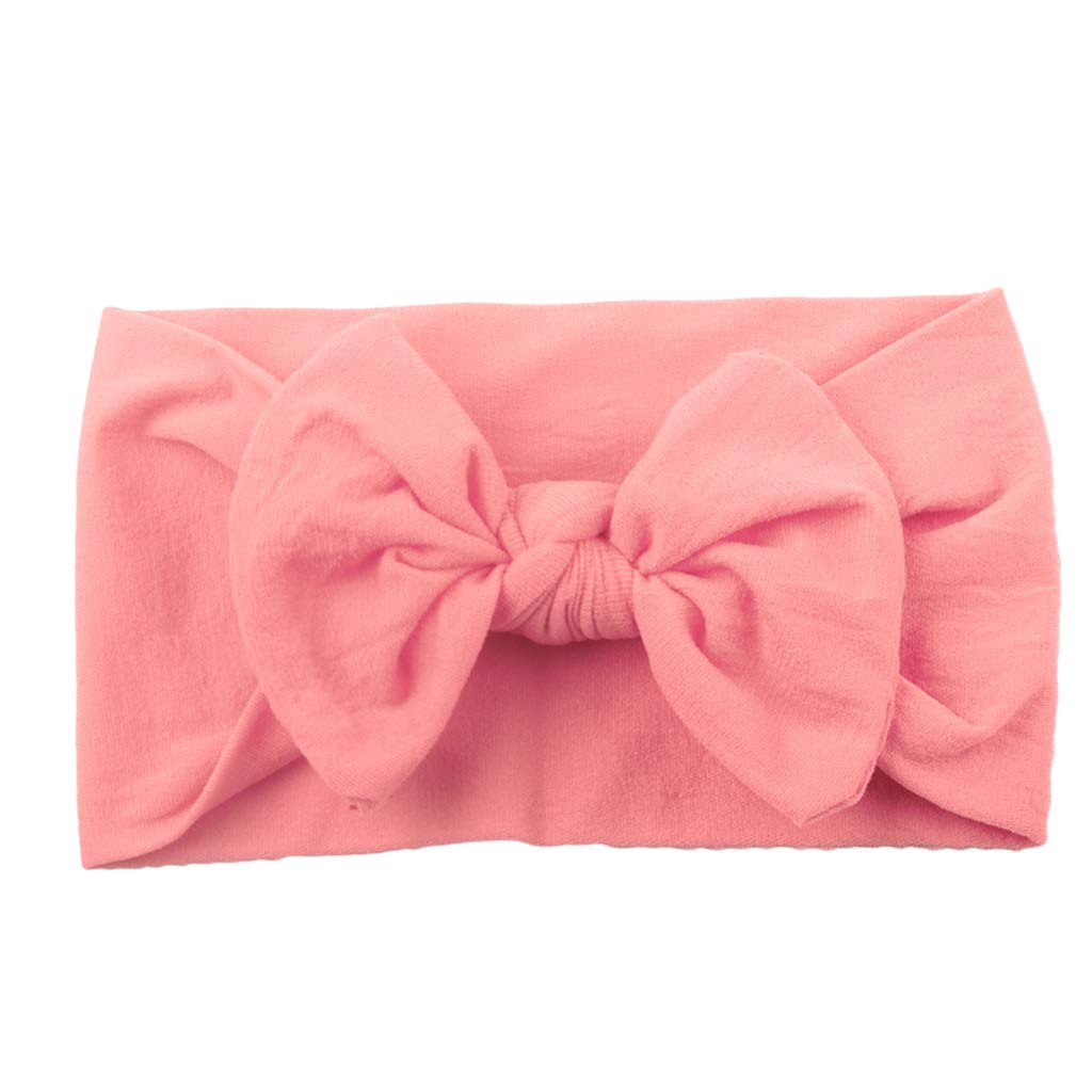 18-Piece Soft Nylon Baby Headbands & Hair Bows Set - Gentle Elastic Hair Accessories for Newborns, Infants & Toddlers - Perfect for Photography, Birthday Parties & Daily Outfits