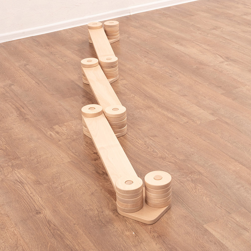 Kids Balance Beam - Non-Slip Gymnastics Training Equipment for Toddlers & Children - Perfect for Indoor/Outdoor Play, Yoga, and Motor Skill Development