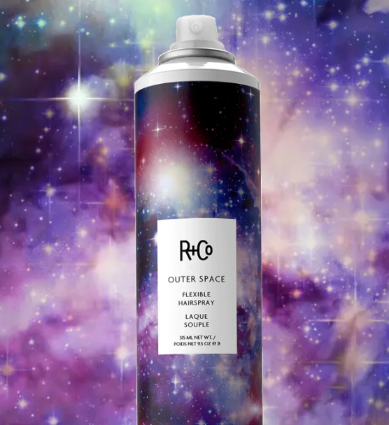 R+Co Outer Space Flexible Hold Hairspray - Lightweight, Strong Hold for All Hair Types - Perfect for Styling, Volume & All-Day Hold - Salon Quality Hair Spray for Women & Men