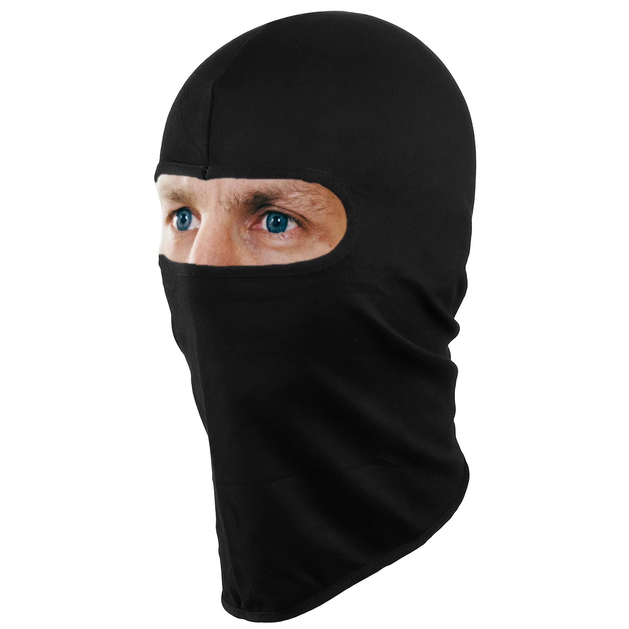 4/12 Pack Balaclava Face Mask - Full Face Cover for Motorcycle, Cycling, Skiing & Outdoor Sports - Breathable & Multipurpose Ninja Mask for Cold Weather & Active Lifestyles