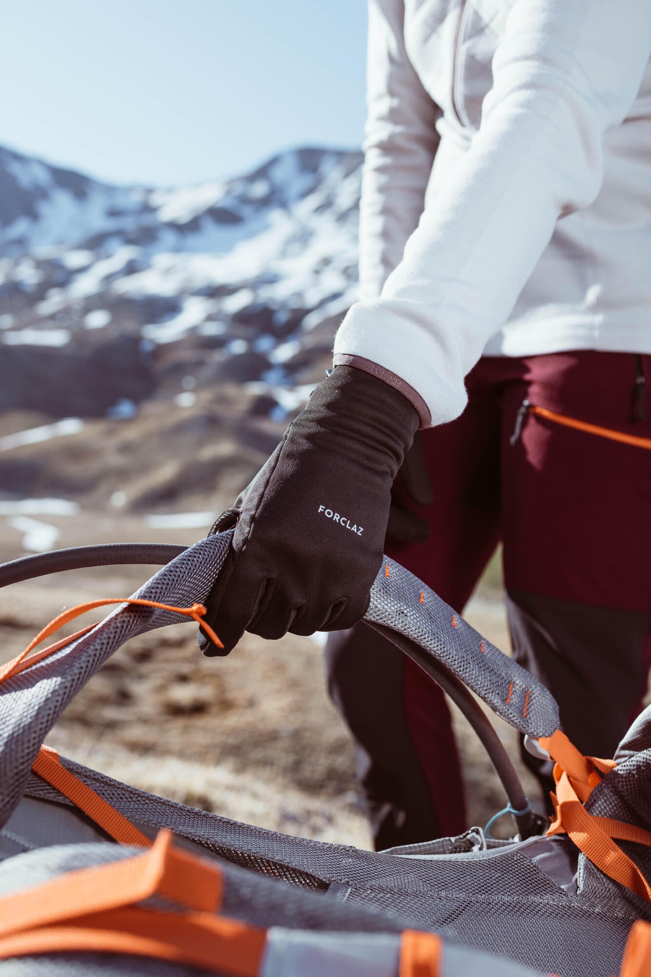 Forclaz MT500 Backpacking Gloves - Waterproof Hiking Gloves for Men & Women - Cold Weather Outdoor Gear for Camping, Trekking & Mountain Climbing