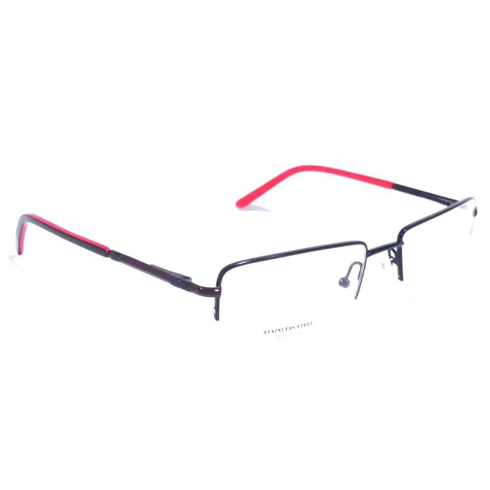 Stylish Supra Metal Frame Glasses 9374Rd - Trendy Eyewear for Men & Women | Perfect for Reading, Driving & Fashion Accessories