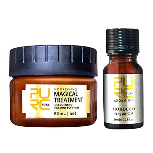 Advanced Hair Molecular Treatment - 70ml Deep Conditioner for Natural Hair Repair & Hydration | Color-Safe, Sulfate-Free | Perfect for Dry, Damaged & Curly Hair Care Routine
