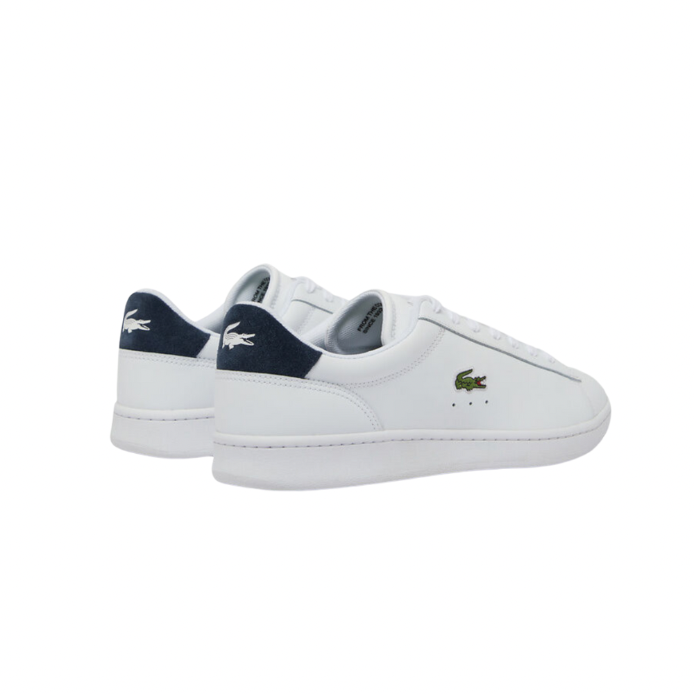 Lacoste Carnaby Set 224 1 SMA White Navy - Stylish Men's Sneakers for Casual Wear & Sports | Perfect for Everyday Outfits & Gym Sessions