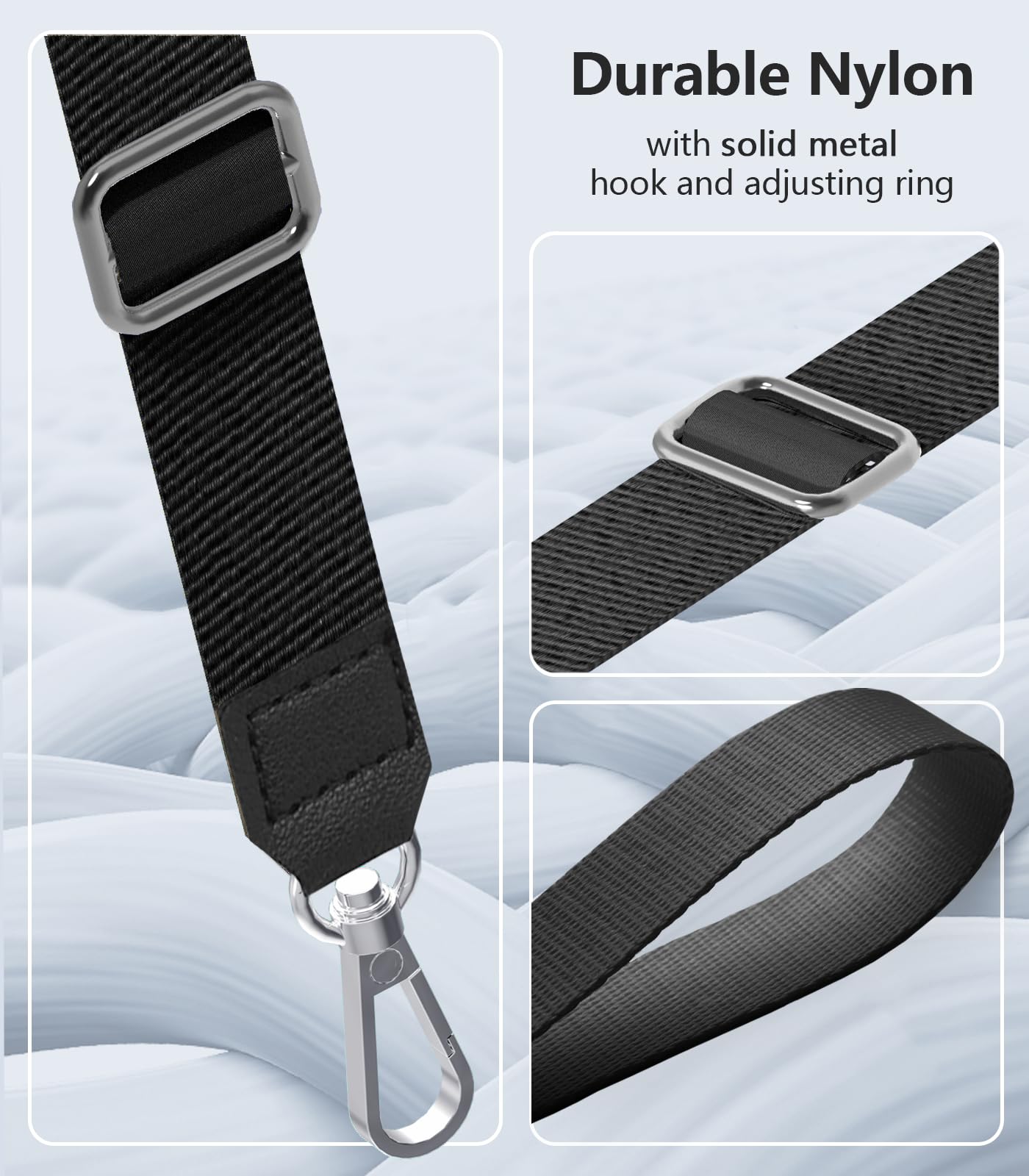 Universal Phone Lanyard for iPhone - Anti-Theft Hands-Free Crossbody Strap (2 Pack) for Travel & Shopping