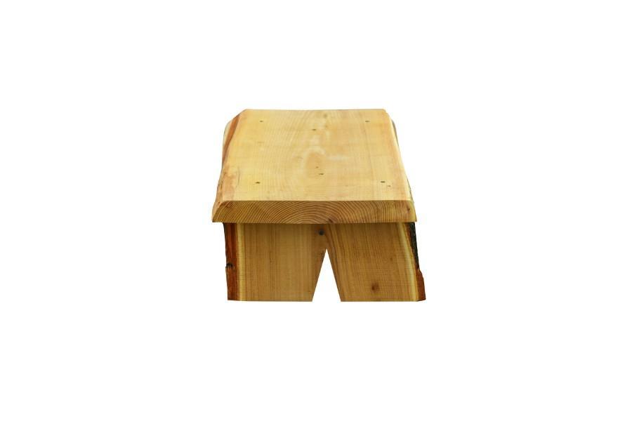 Blue Mountain Briar Patch Flower Pot Bench - Outdoor Garden Bench with Storage for Patio, Porch, and Backyard Decor - Weather-Resistant Wooden Seat with Planter Box