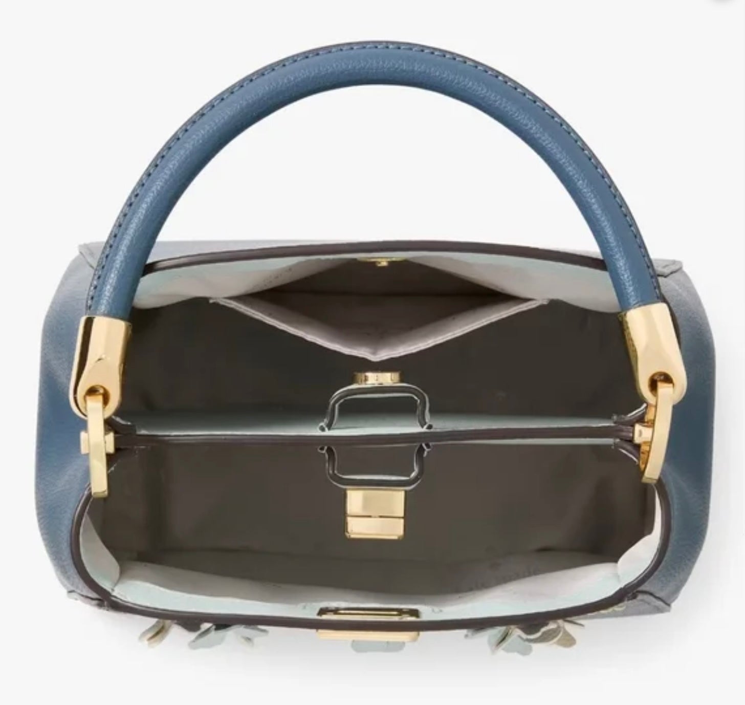 Kate Spade Phoebe Floral Appliqué Leather Top Handle Bag KK143 - Perfect for Work, Date Night & Everyday Use