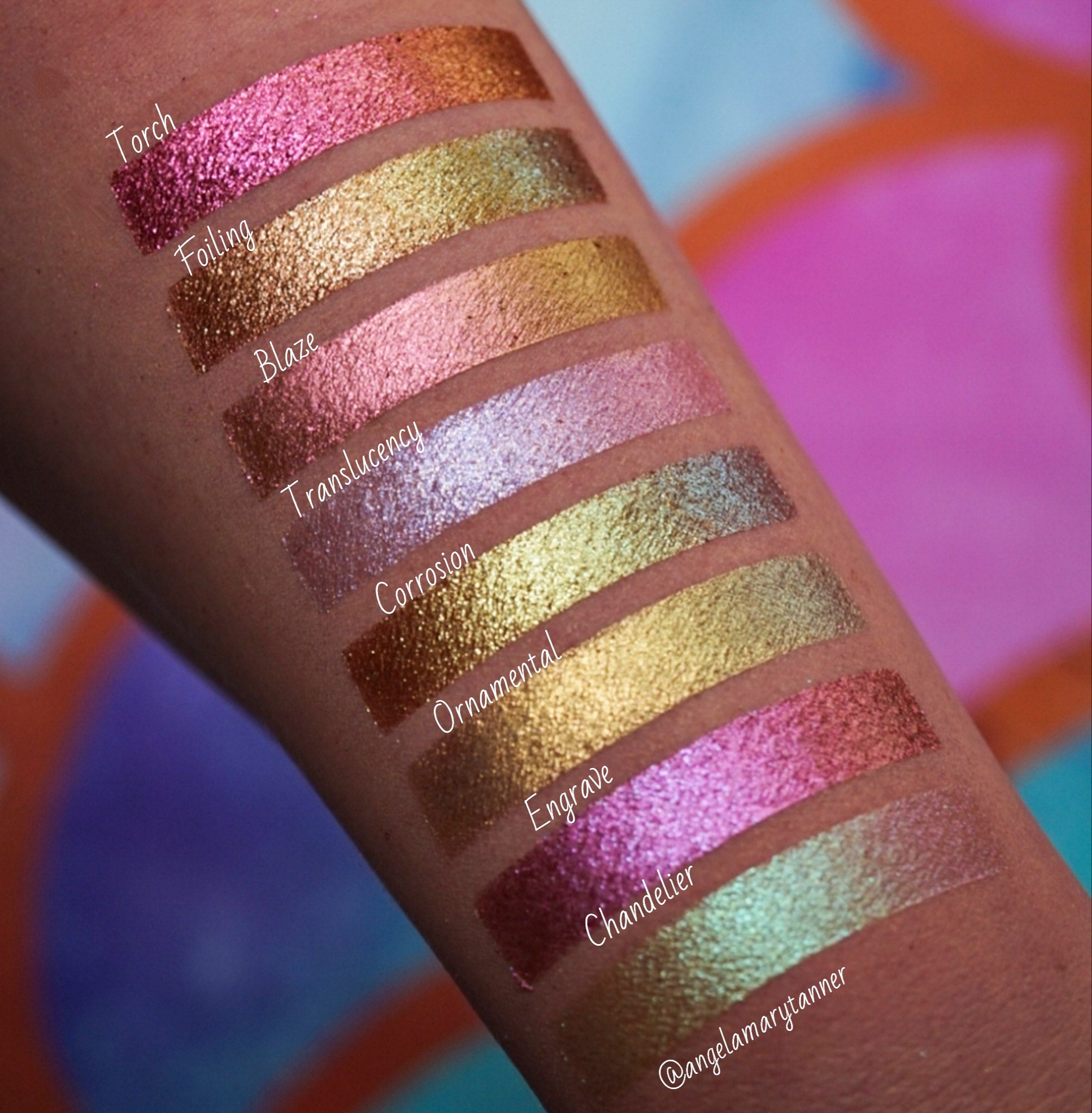 Multichrome Glitter Foil Eyeshadow - Long Lasting Shimmer & Sparkle Makeup for Party, Festival & Special Occasions