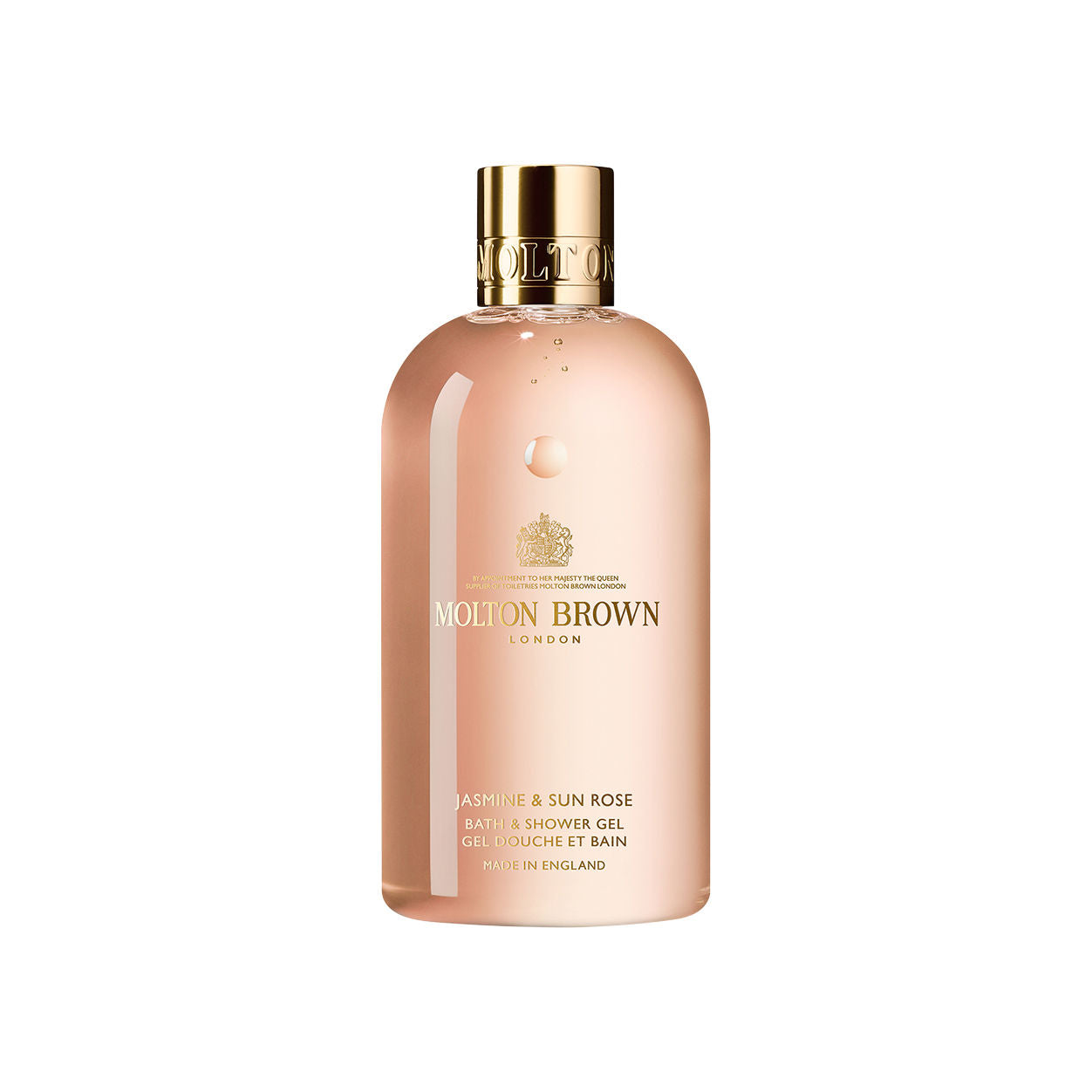 Jasmine & Sun Rose Bath and Shower Gel - Luxurious Floral Body Wash for Relaxing Spa Experience at Home