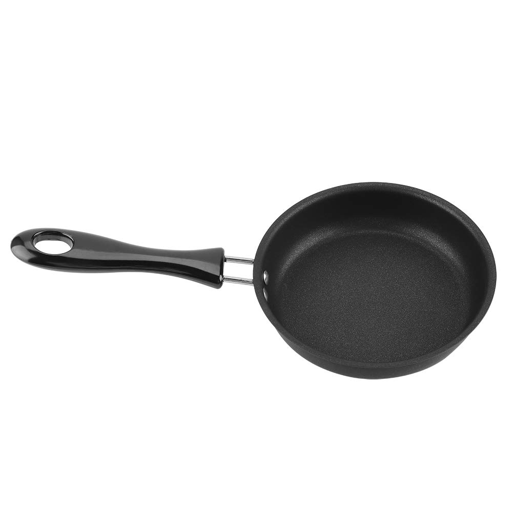 Portable Mini Cast Iron Frying Pan - Small Nonstick Skillet for Eggs, Camping & Outdoor Cooking | Perfect for Home Kitchen, Picnics & RV Trips