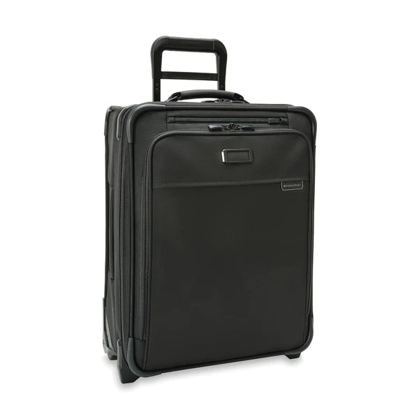 Briggs & Riley Baseline Global 2 Wheel Carry On Luggage - Lightweight Durable Suitcase for Business Travel & Weekend Getaways