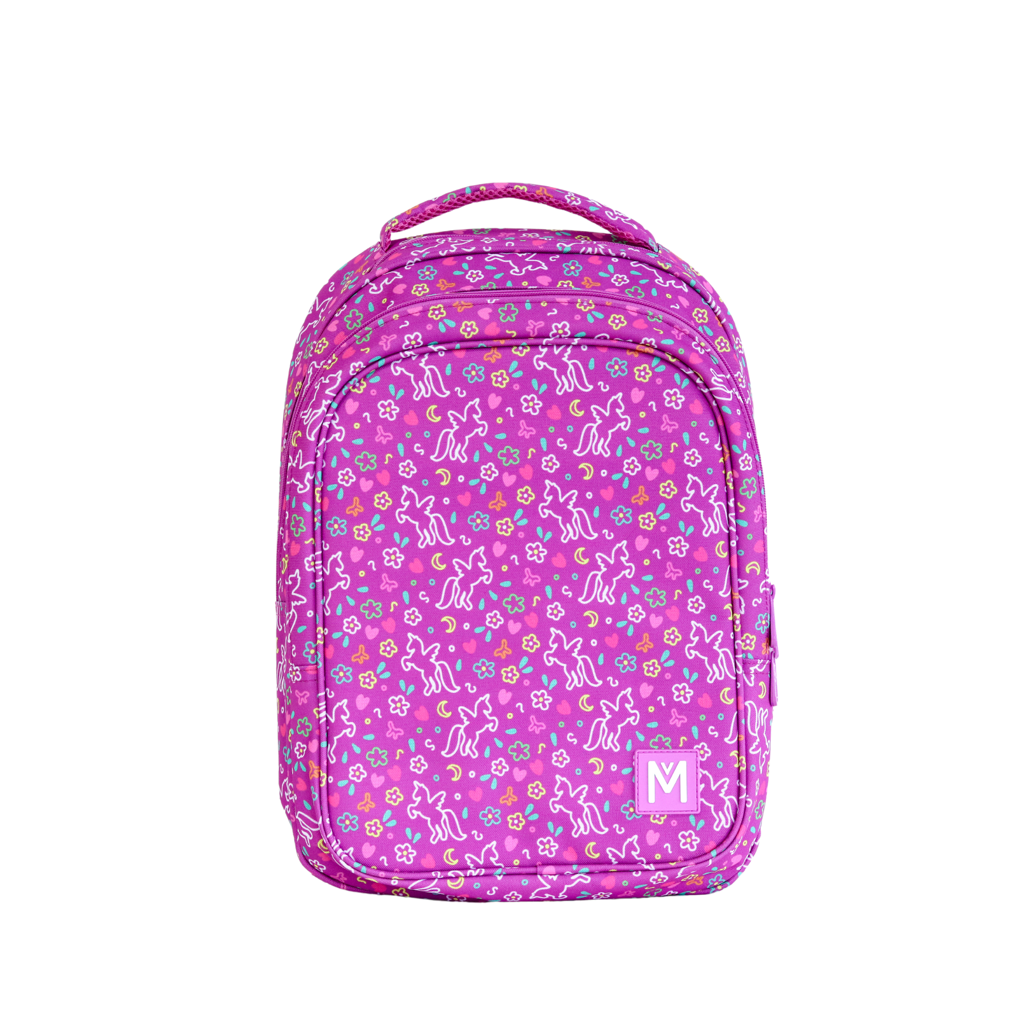 Montii.Co Junior Unicorn Backpack for Kids - Lightweight School Bag with Adjustable Straps, Perfect for School, Travel & Daily Use