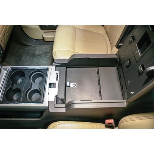 11-16 Ford F250/350 Security Console Insert - Heavy Duty Locking Storage Organizer for Pickup Trucks | Perfect for Tools, Valuables & Road Trips