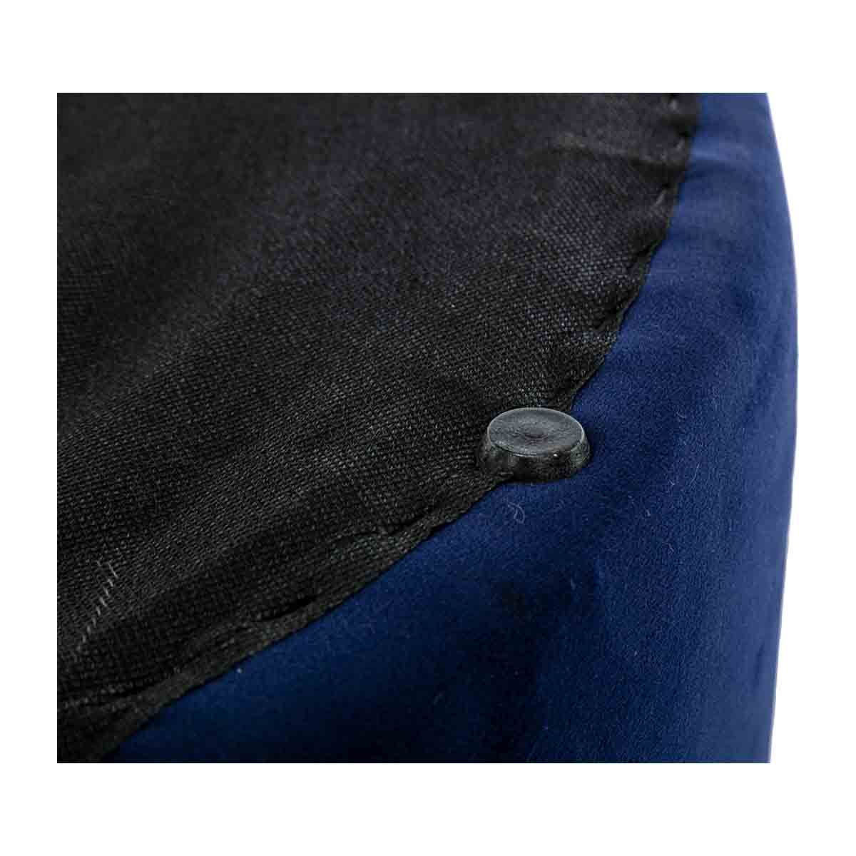 Juliette Velvet Ottoman 70cm - Luxurious Round Footstool for Living Room, Bedroom & Home Decor - Perfect for Extra Seating & Stylish Storage