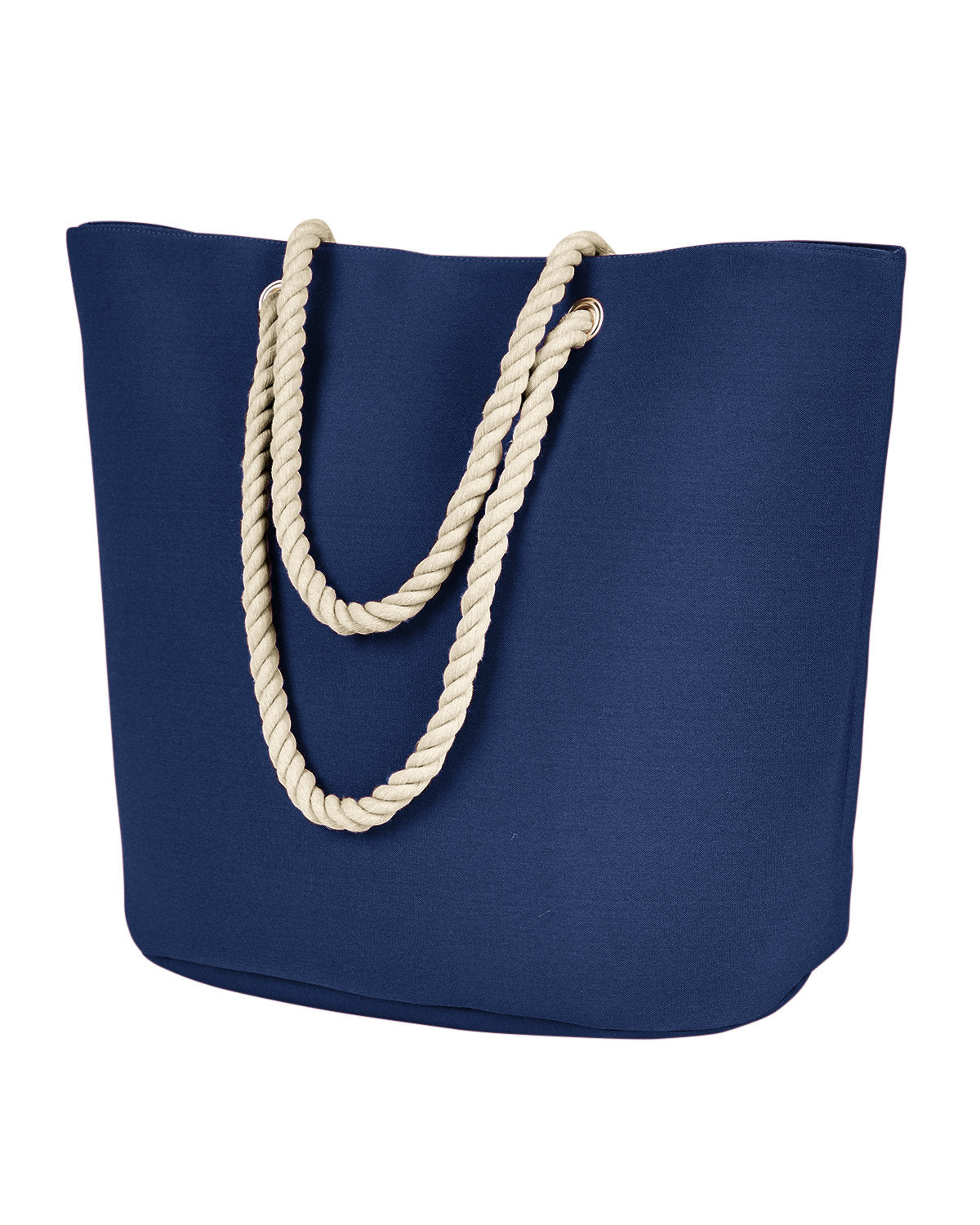 BAGedge BE256 Stylish Polyester Canvas Rope Tote Bag - Durable & Lightweight for Beach, Shopping, and Everyday Use
