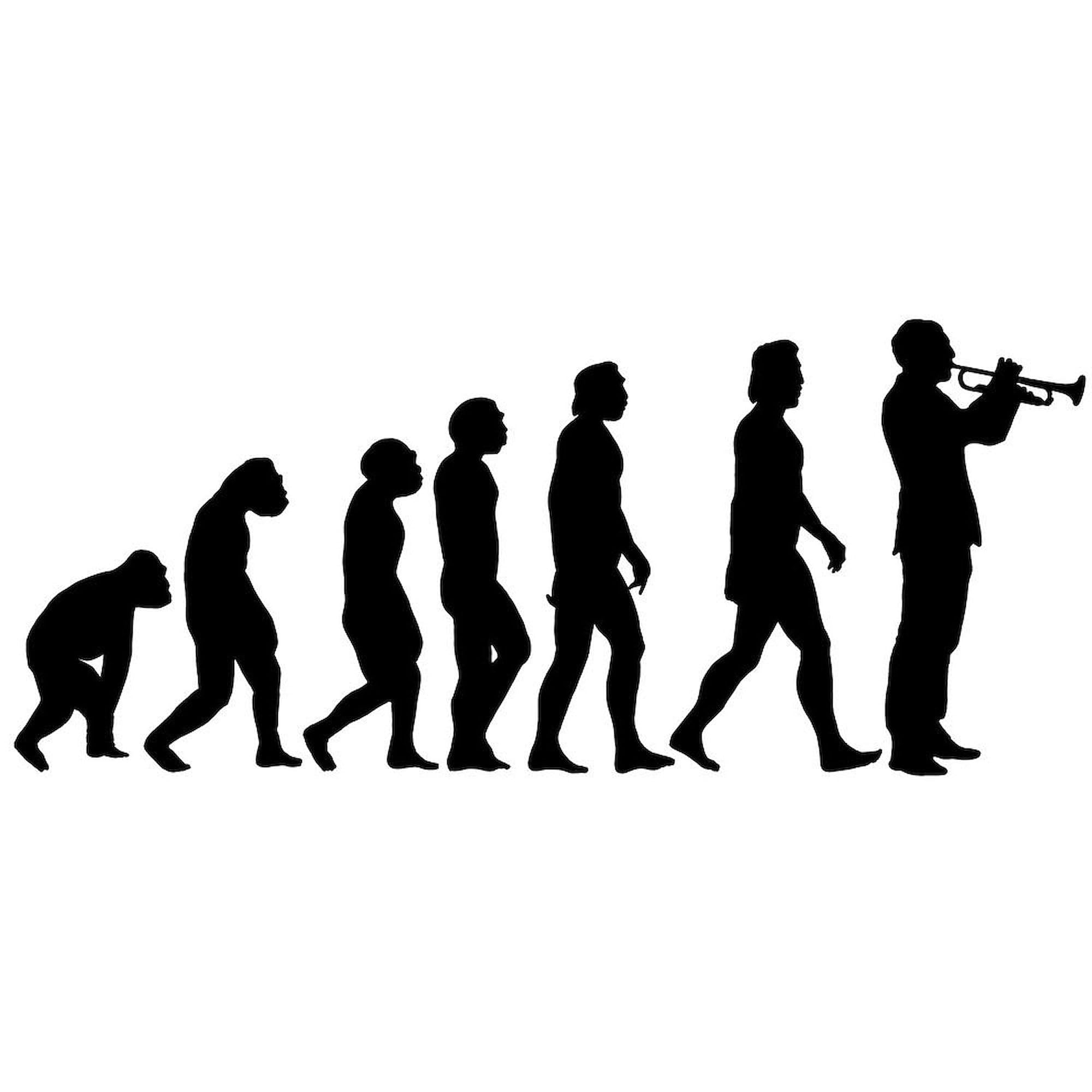 11 oz (325 ml) Ceramic Coffee Mug - Evolution Trumpet Design by CafePress | Perfect for Home, Office & Gifts