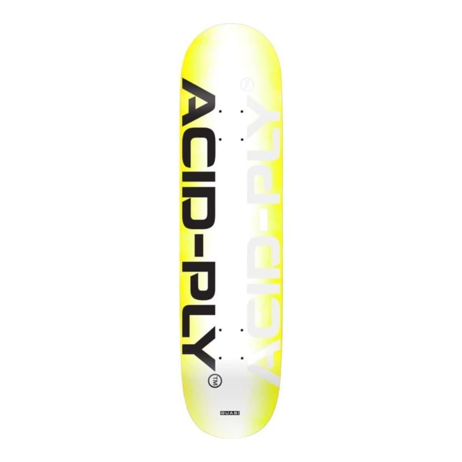 Quasi Technology One Deck 8.0 - Premium Skateboard Deck for Professional & Beginner Skaters | Perfect for Street, Park & Vert Skateboarding